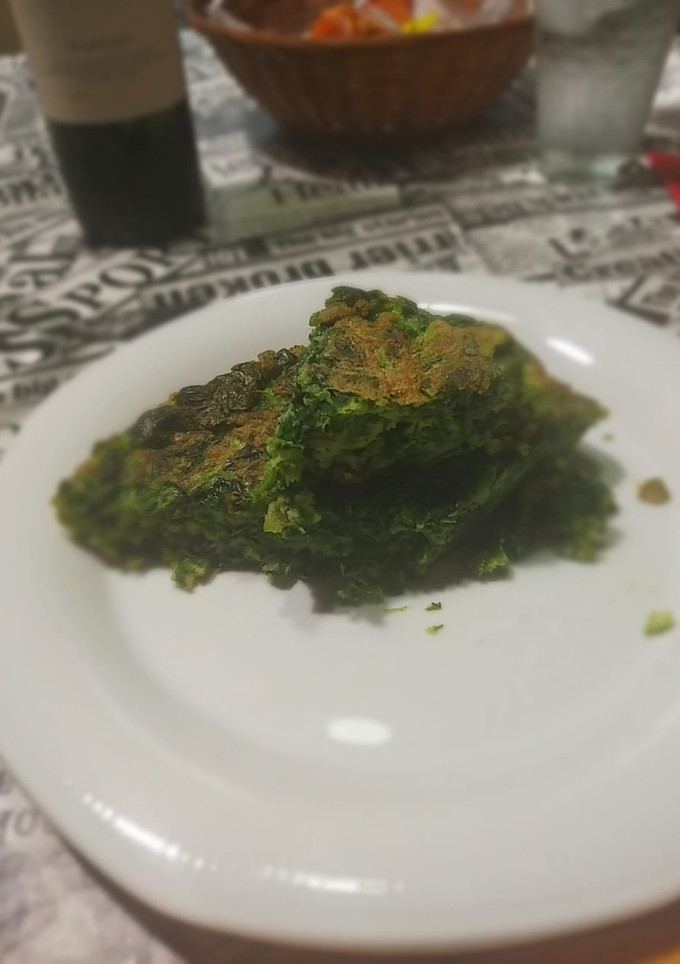 Una foto de Tortilla de espinaca, especial