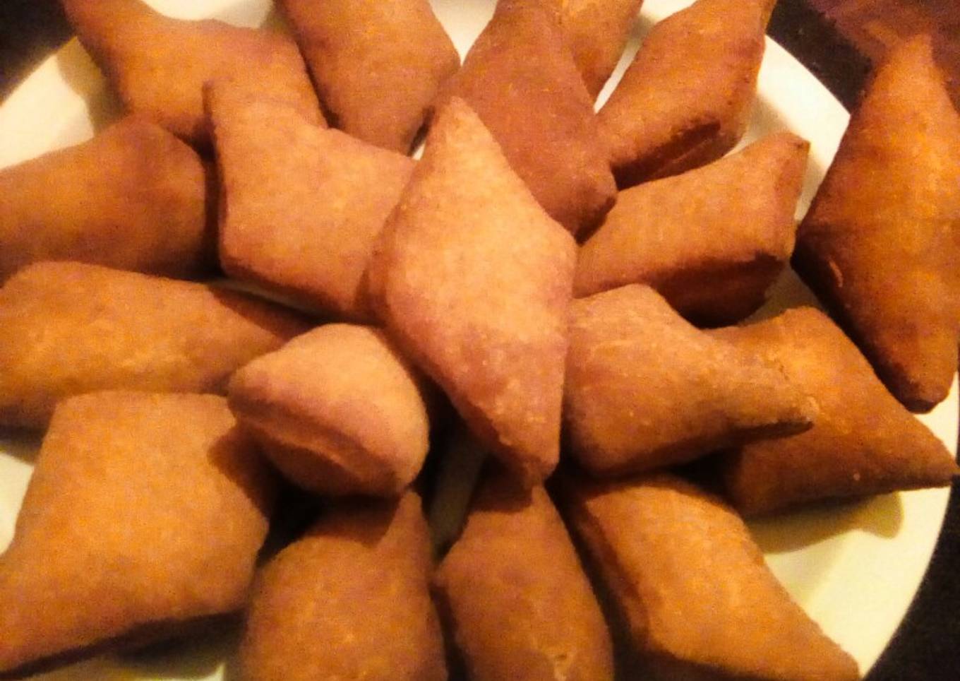 Vishete (unleavened mandazi)