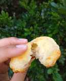 Chipa con queso sardo y queso rallado