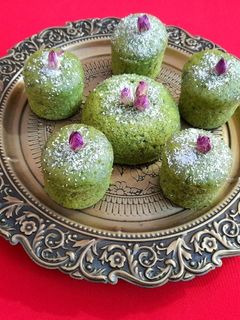 عکسی از دستور کاپ کیک اسفناج (بدون فر)