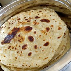 A picture of Soft layered chapati #Authormarathon.