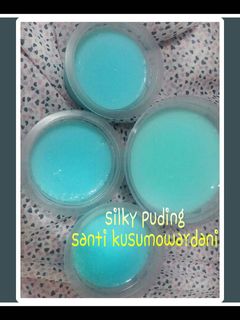 Foto resep Silky Puding with Pop Ice
