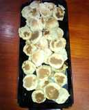 Galletitas saludables sabor a coco y manzana