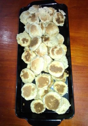 Una foto de Galletitas saludables sabor a coco y manzana