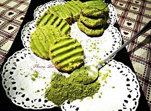 Hình của món Cookies Trà Xanh.