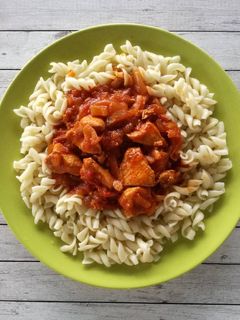 Lecsós csirkemell recept fotója