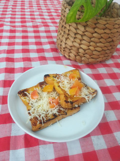 Foto resep French Toast With Cheese & Tomato