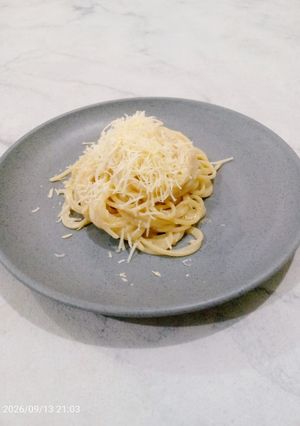 Foto resep Spaghetti Alfredo
