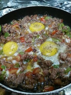صورة لوصفة شكشوكه البلوبيف