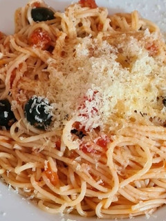 Foto de Massa Pomodoro com Azeitonas