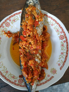 Foto resep Ikan cakalang bakar rica