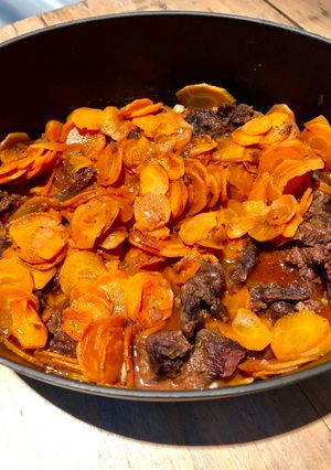 Une photo de Boeuf carottes
