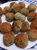 Polpette di spinaci con fior di merluzzo