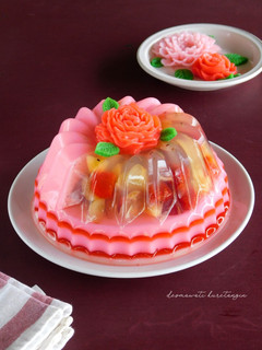 Foto resep Puding Buah