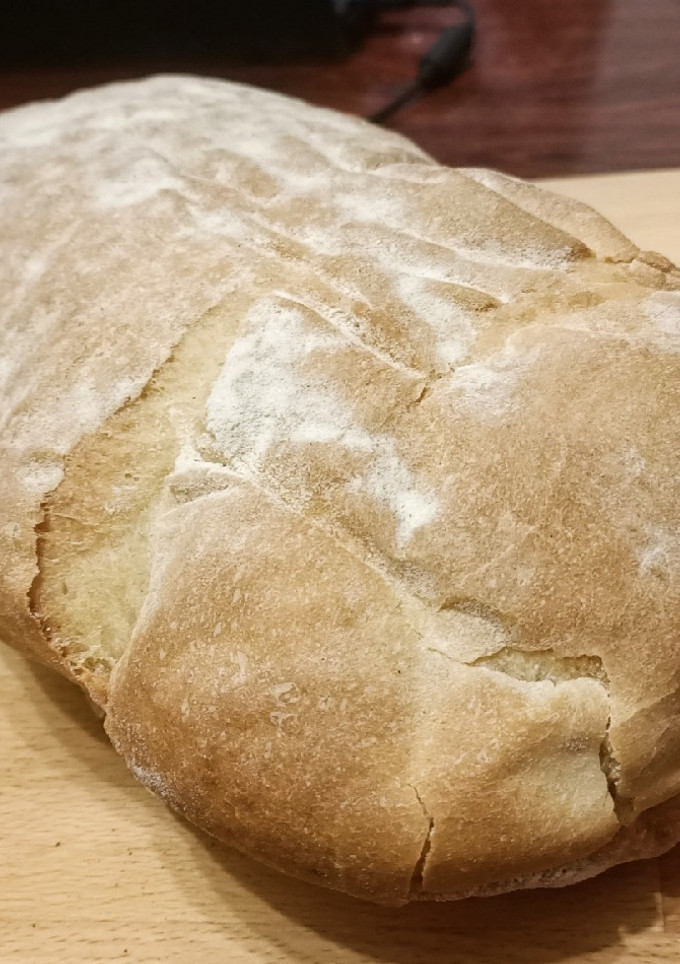 Una foto de Como hacer pan sin sal... Pan toscano