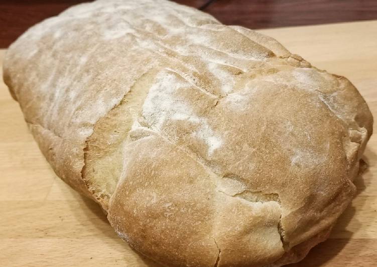 Como hacer pan sin sal... Pan toscano