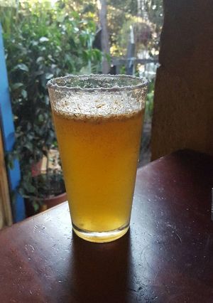 Una foto de Michelada