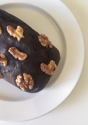 Una foto de Brownie saludable