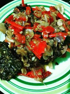 Foto resep Dendeng daun ubi (singkong)