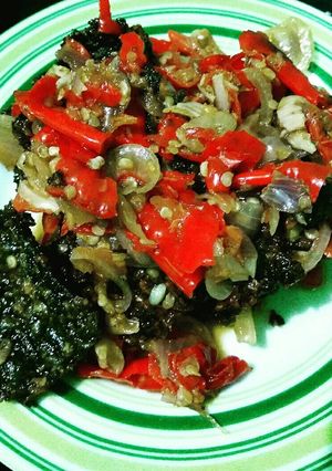 Foto resep Dendeng daun ubi (singkong)