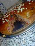 Torta fragole, banana e cioccolato