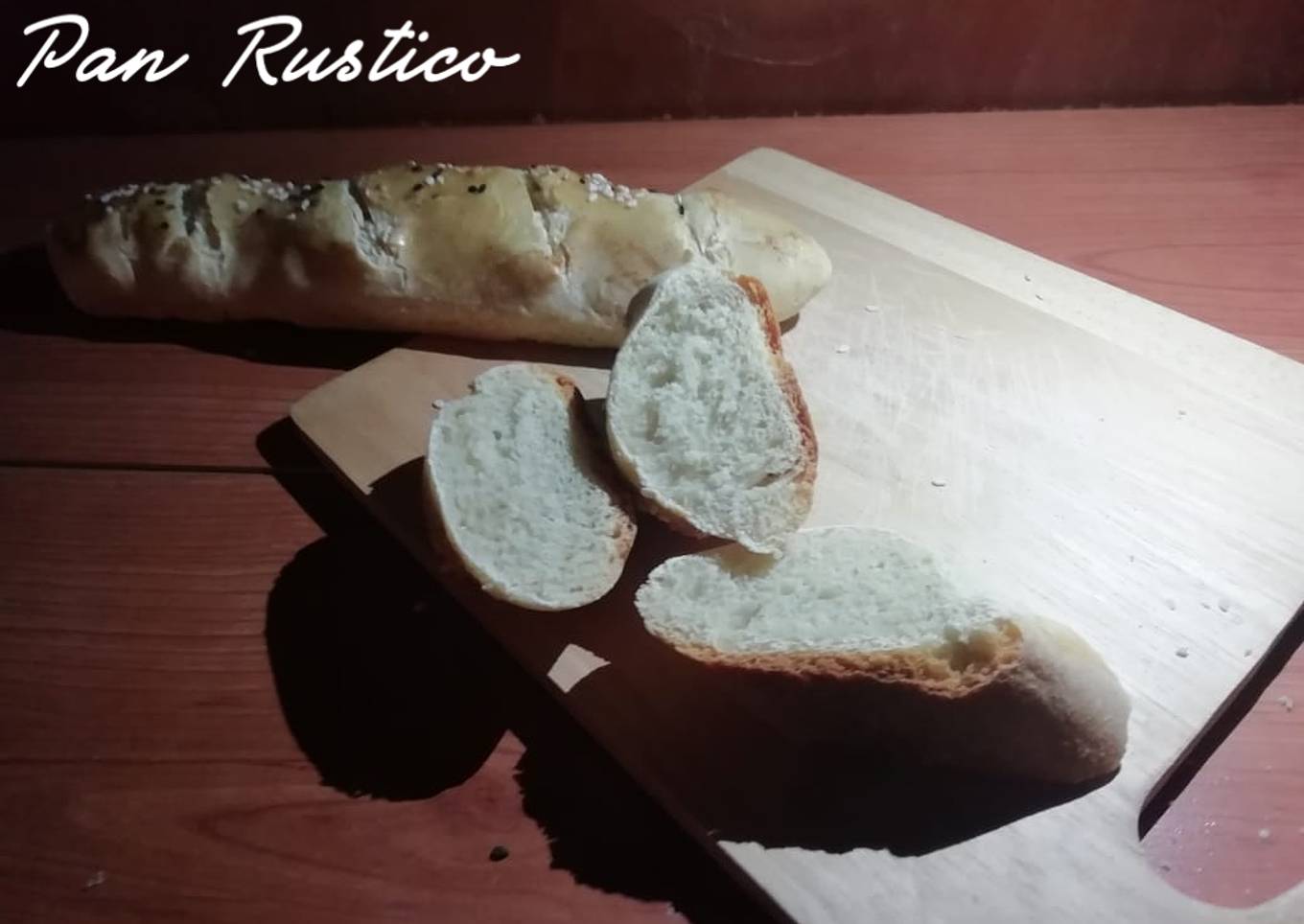 Pan rústico natural