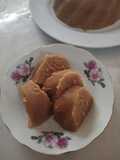 Cake Kukus Biskuit Sisa