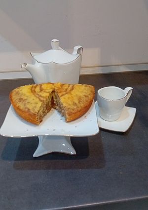 عکسی از دستور کیک زبرا