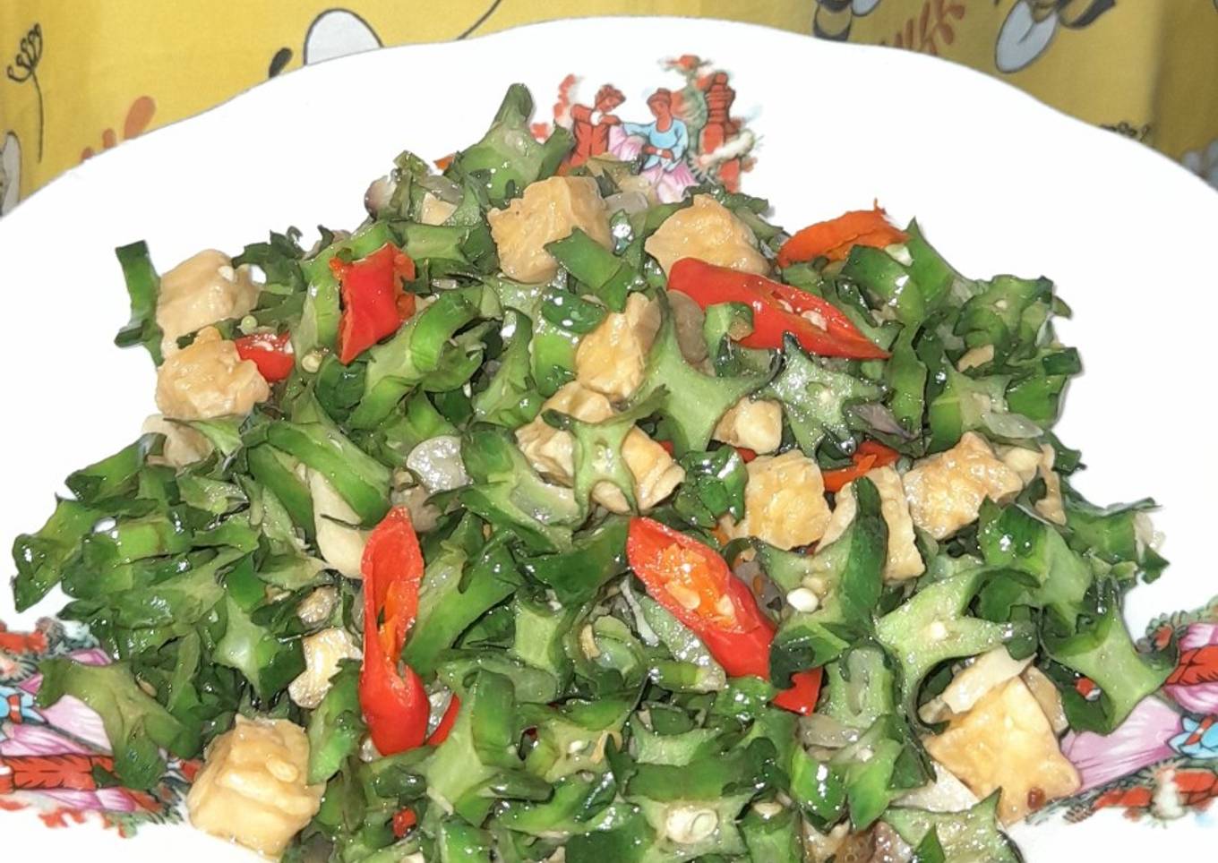 Oseng kecipir tempe