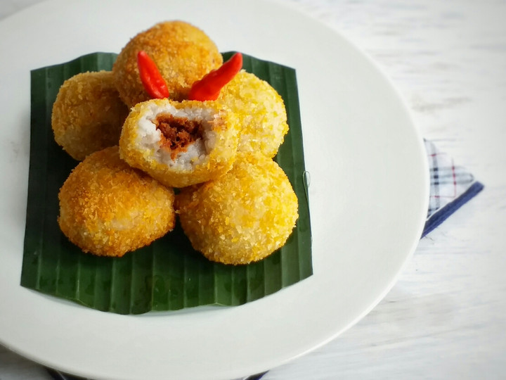 Anti Ribet, Membuat Lemper Goreng Abon Praktis