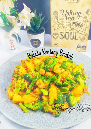 Foto resep Balado Kentang Brokoli