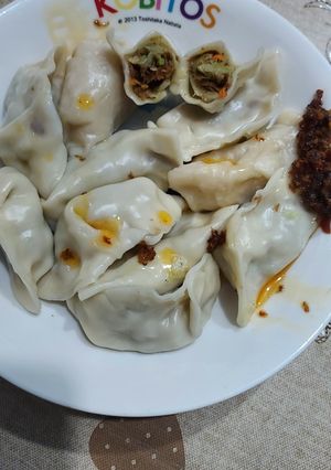 香椿水餃（素食） 的食譜成品照片
