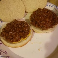 A picture of Homemade Sloppy Joes.