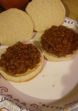 A picture of Homemade Sloppy Joes.