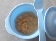 Gambar mpasi apel