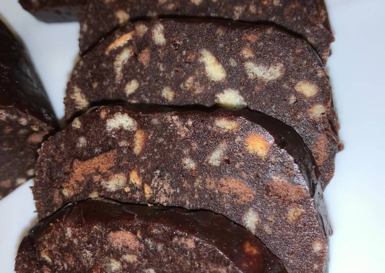 Ricetta Salame Del Re Senza Uova Di Torte Moderne E Non By Diana Cookpad