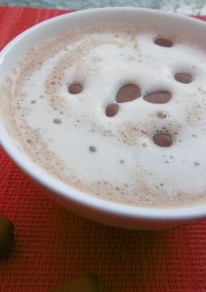 A picture of A sip of Awesomeness Peanut Butter Hot Chocolate.