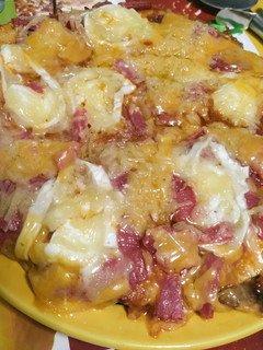 Una foto de Pan pizza pizza