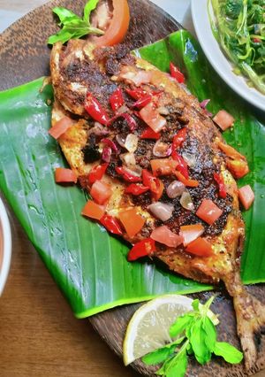 Foto resep Ikan bakar padang dengan teflon & arang