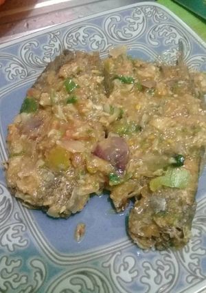 Foto resep Ikan Asin Sepat bumbu kencur