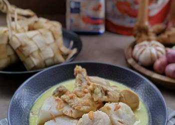 Resep Baru Ketupat Oatmeal &amp;amp; Opor Ayam Special Paling Enak