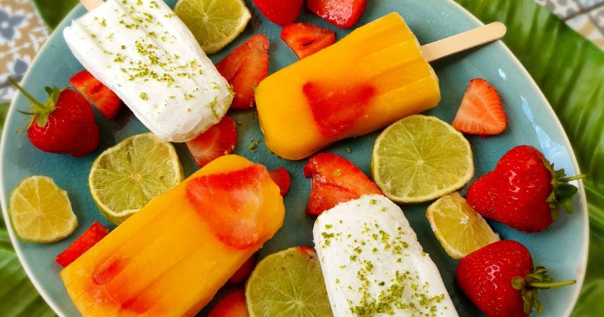 Paletas mexicanas – Mexikanisches Eis am Stiel Rezept von Cocina Latina ...