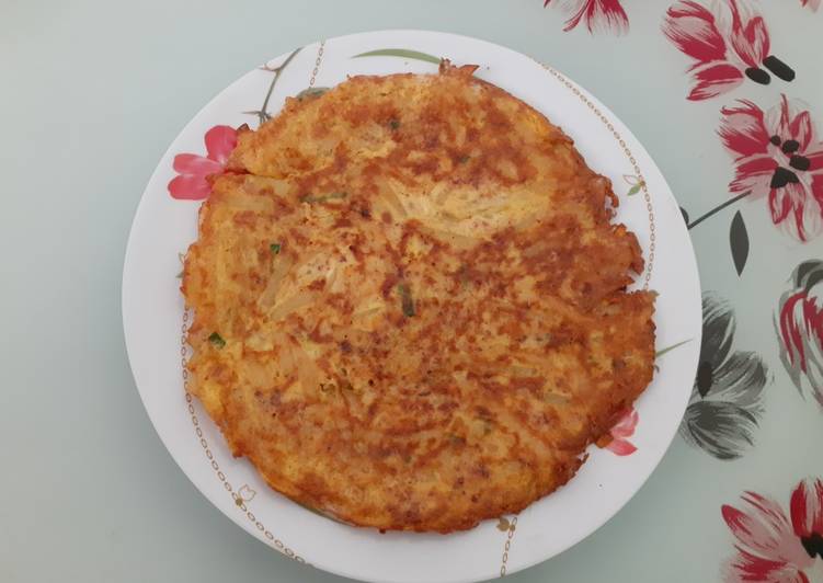 Pajoen (Pancake Korea) / Omelete Sayur Indonesia