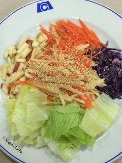 Foto resep Salad sayur & buah,sarapan sehat