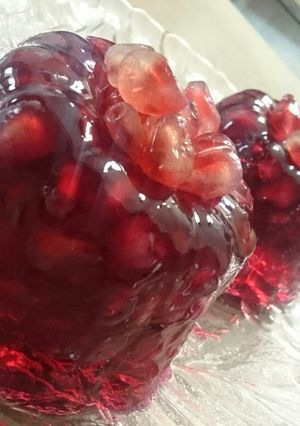 عکسی از دستور ژله اناری