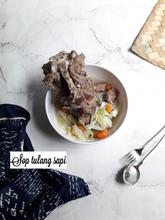 Cara Mudah Menyiapkan Resep Sop tulang sapi yang Enak Banget Anti Ribet, Bisa Manjain Lidah