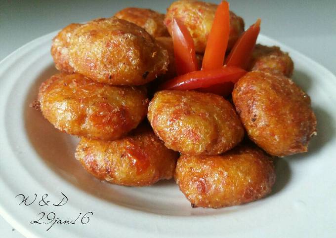 Ternyata ini lho! Cara  buat Perkedel Kentang Lembut dan Pedas Menggoda ^_^ yang spesial