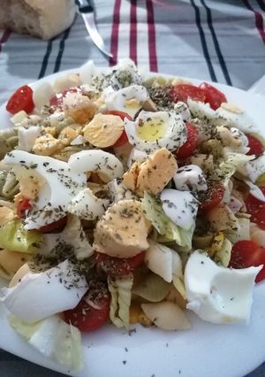 Una foto de Ensalada de pasta a mi estilo