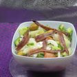Ensalada de bacalao con anchoas
