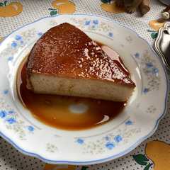 Foto principal de Flan de banana (cambur, plátano)